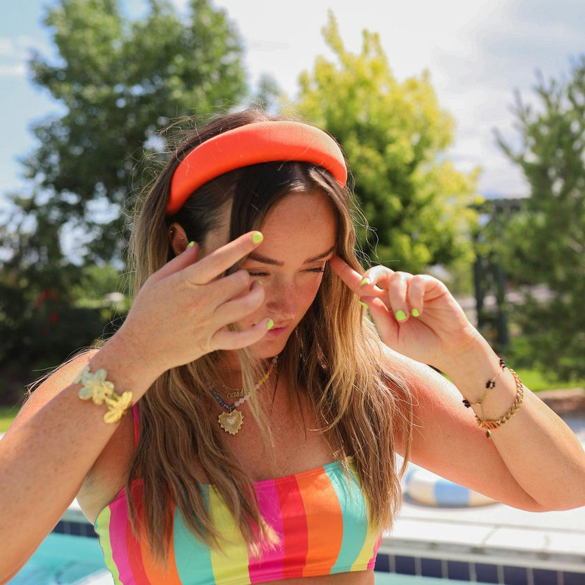 NEON PADDED HEADBAND (5 COLORS)