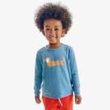 Kids long sleeve dachshund tee