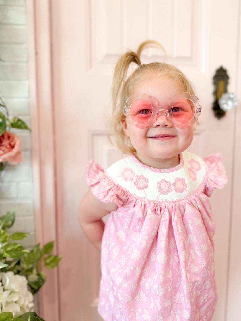 Pink Sunnies Diaper Cover Set (FINAL SALE)