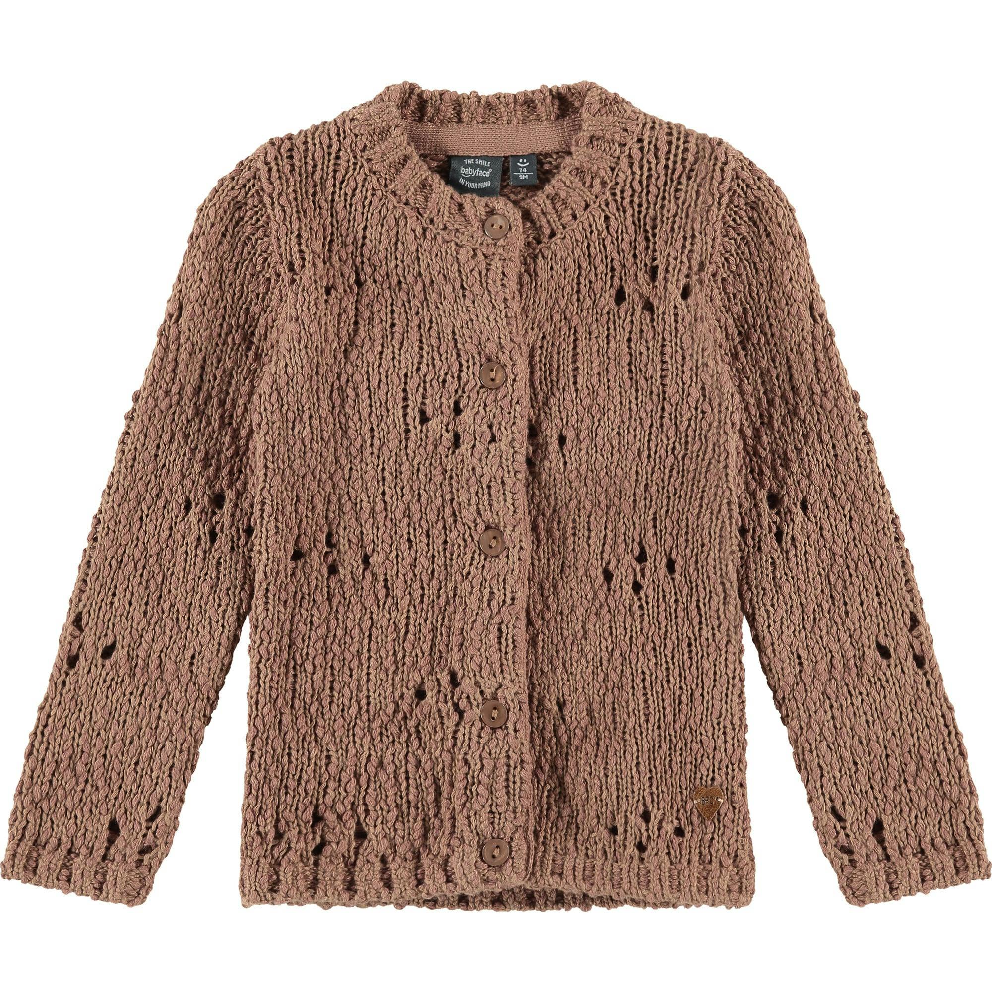 Knit Intricate Eyelet Cardigan