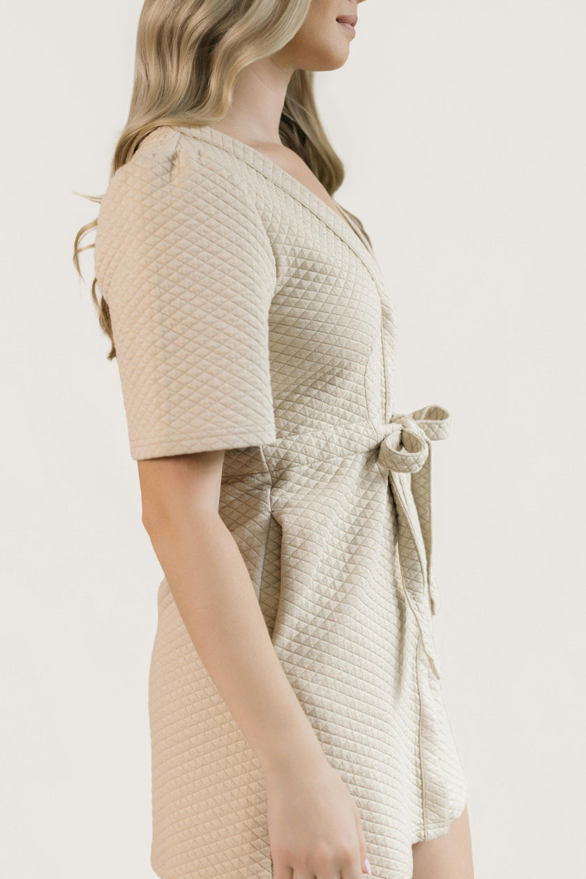 The Ease Robe - Oat