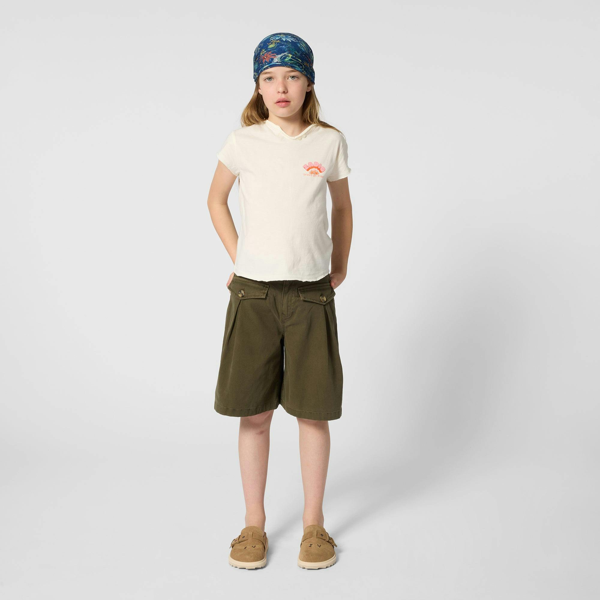 ZADIG & VOLTAIRE Pleat Shorts - Olive Night