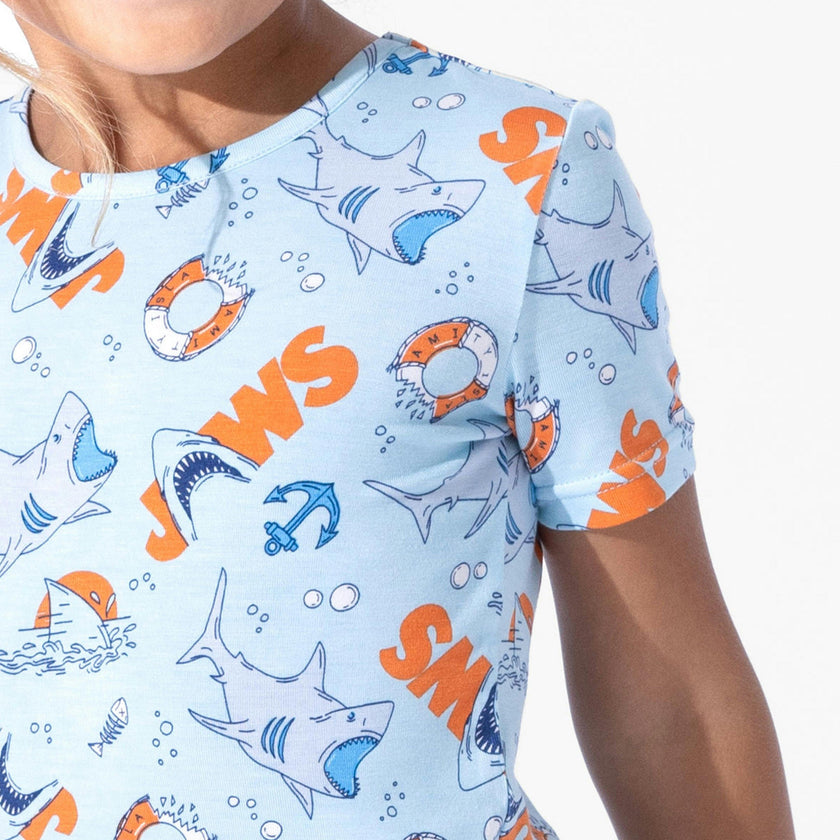 JAWS Bamboo Kids Pajama Short Set
