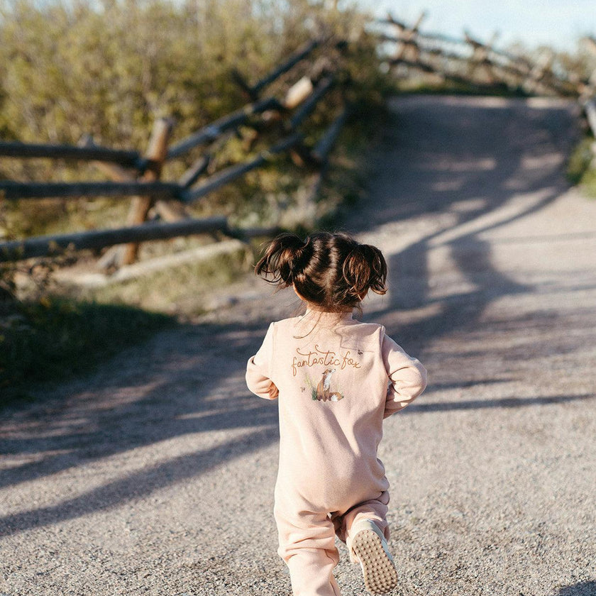 Dusty Rose Sweater Jumpsuit