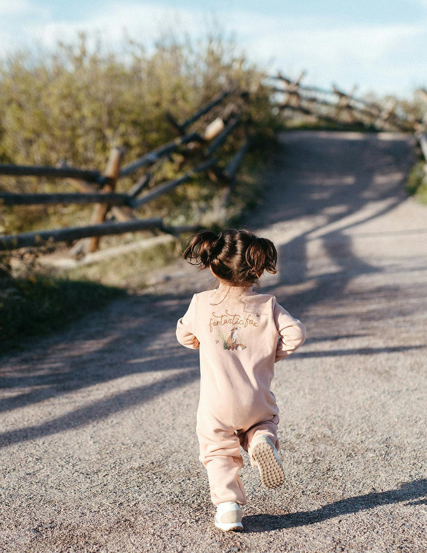 Dusty Rose Sweater Jumpsuit