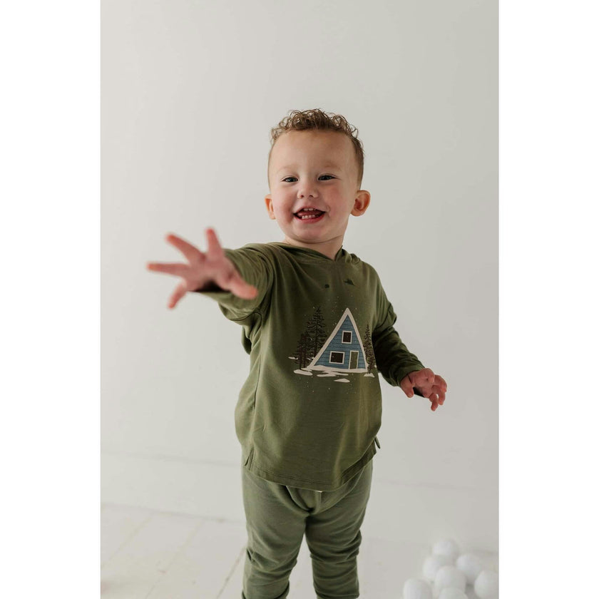 Boy's Jersey Hoodie