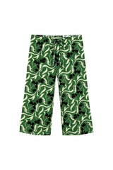 Mini Drawstring Wide Leg Pant