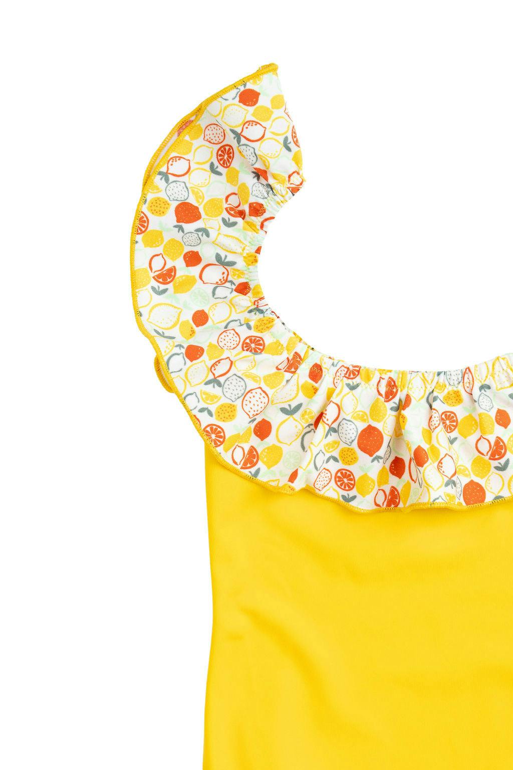 Carolina One Piece - Sicilian Yellow and Lemon Print