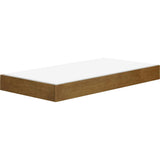 Twin Storage Trundle Bed in Natural Walnut