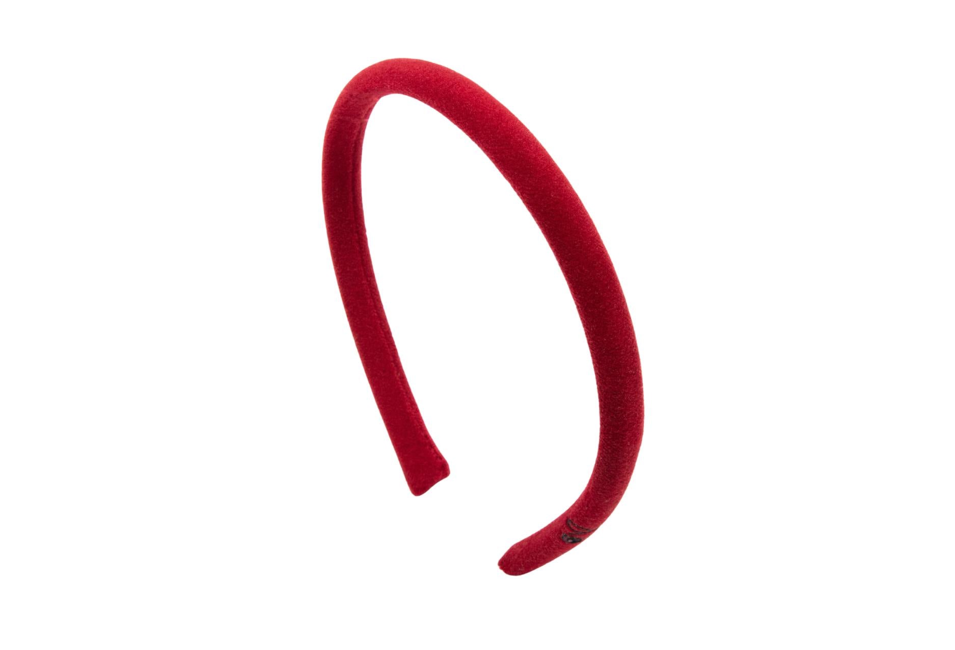 Signature Velvet Thin Headband