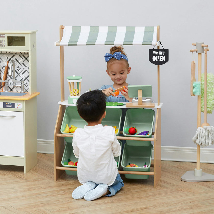 Little Helper Market Play Stand Play Kitchen