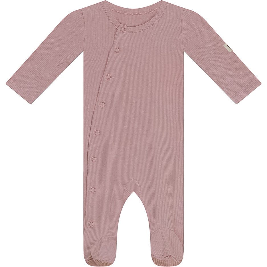 Rib Onesie Dark Almond