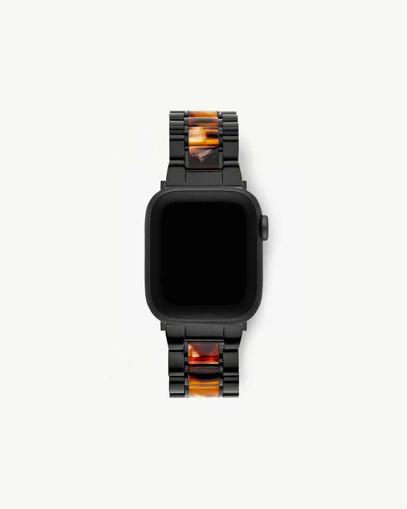Apple Watch Band Matte Black in Moeru Gojira