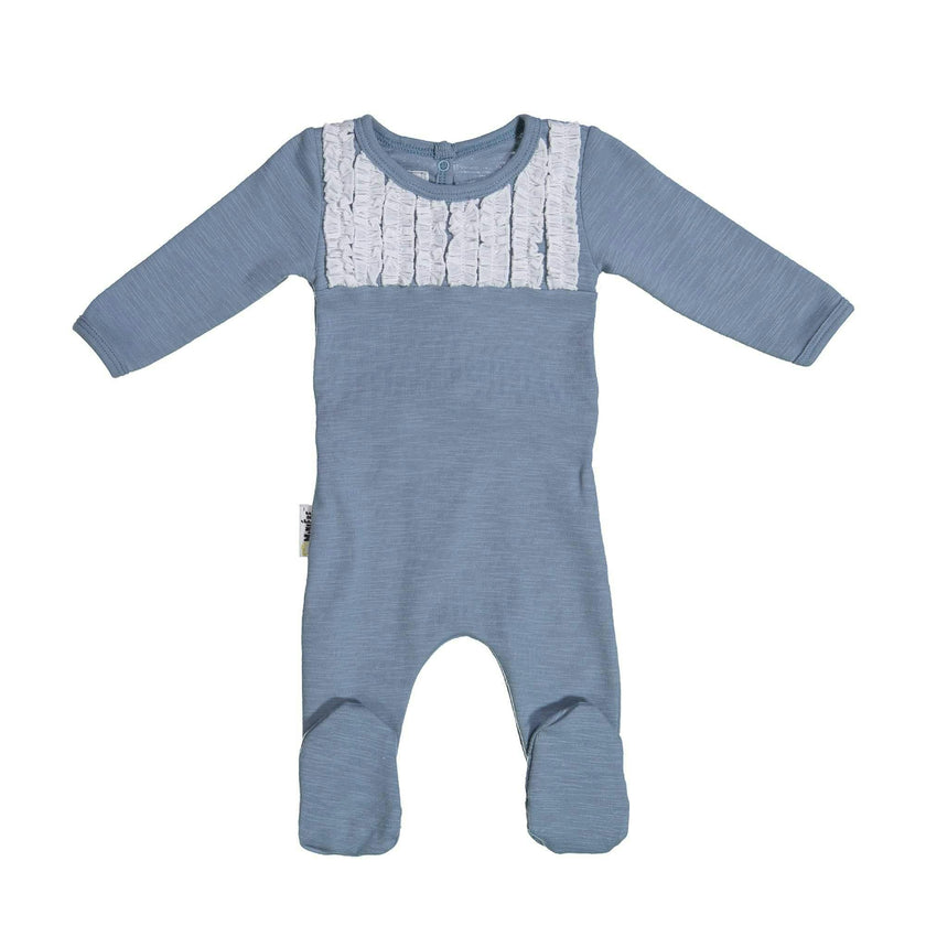 Tux Ruffle Footie