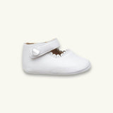 Baby Mary Jane | White Leather
