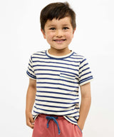 Willie T-Shirt, Navy Stripe