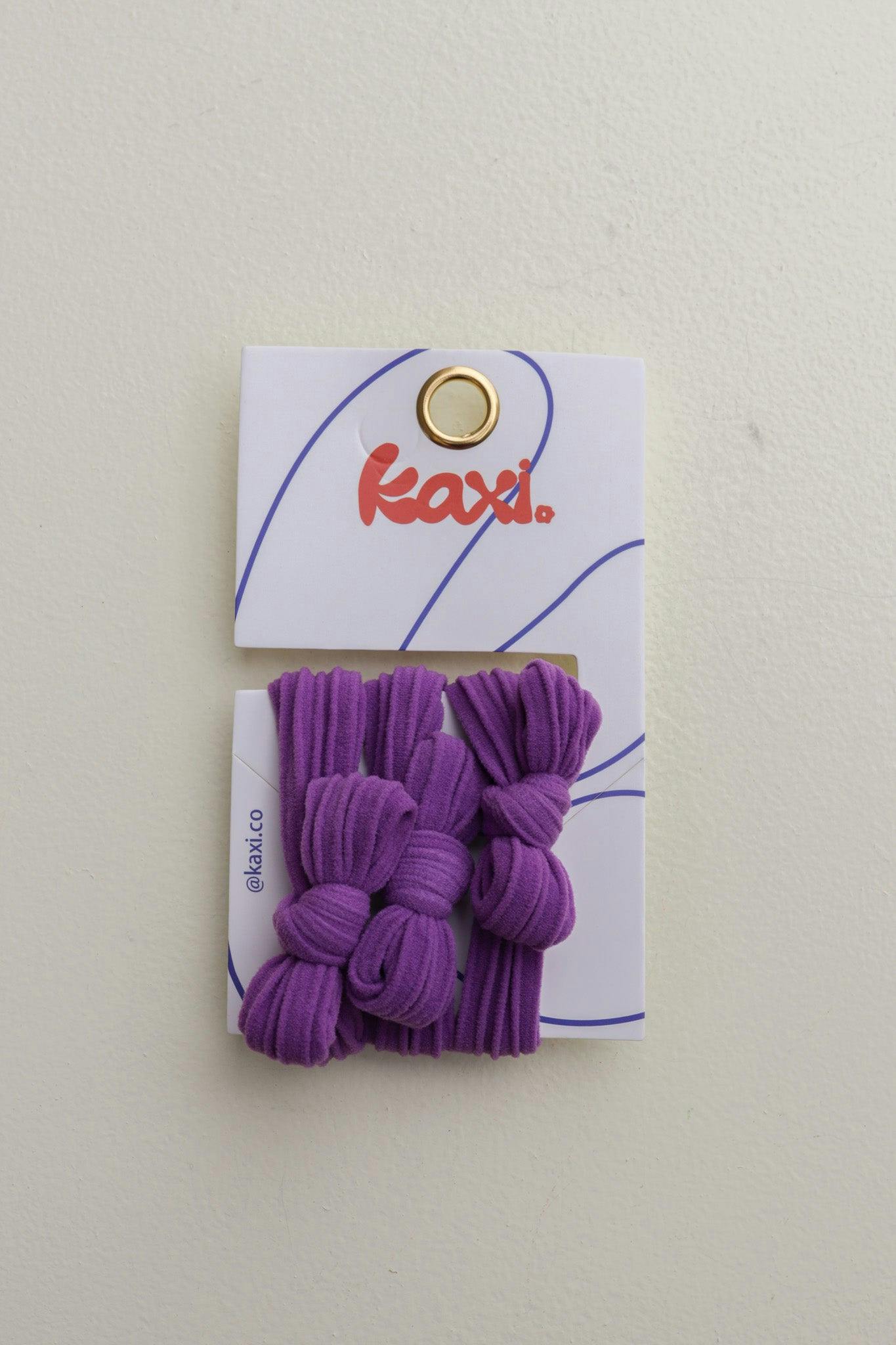BOW SLICK BACK PONYTAILS (PACK OF 3)