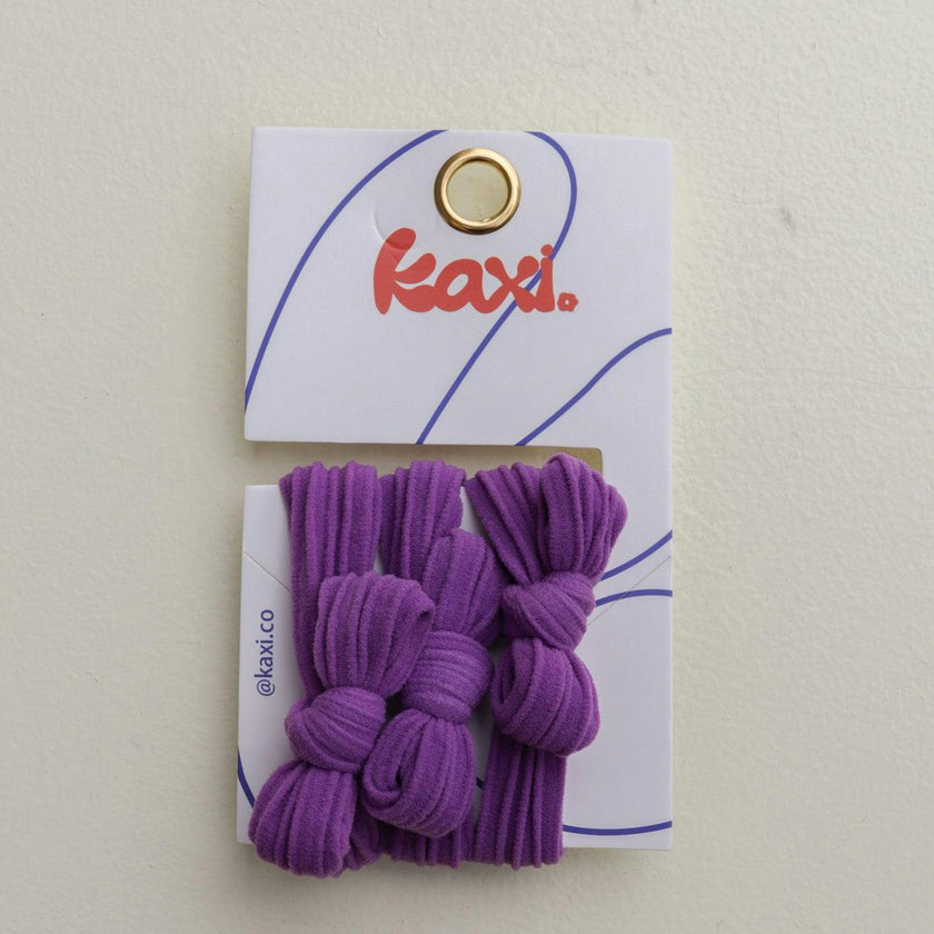 BOW SLICK BACK PONYTAILS (PACK OF 3)