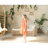 Hannah dress (scarlet orange)