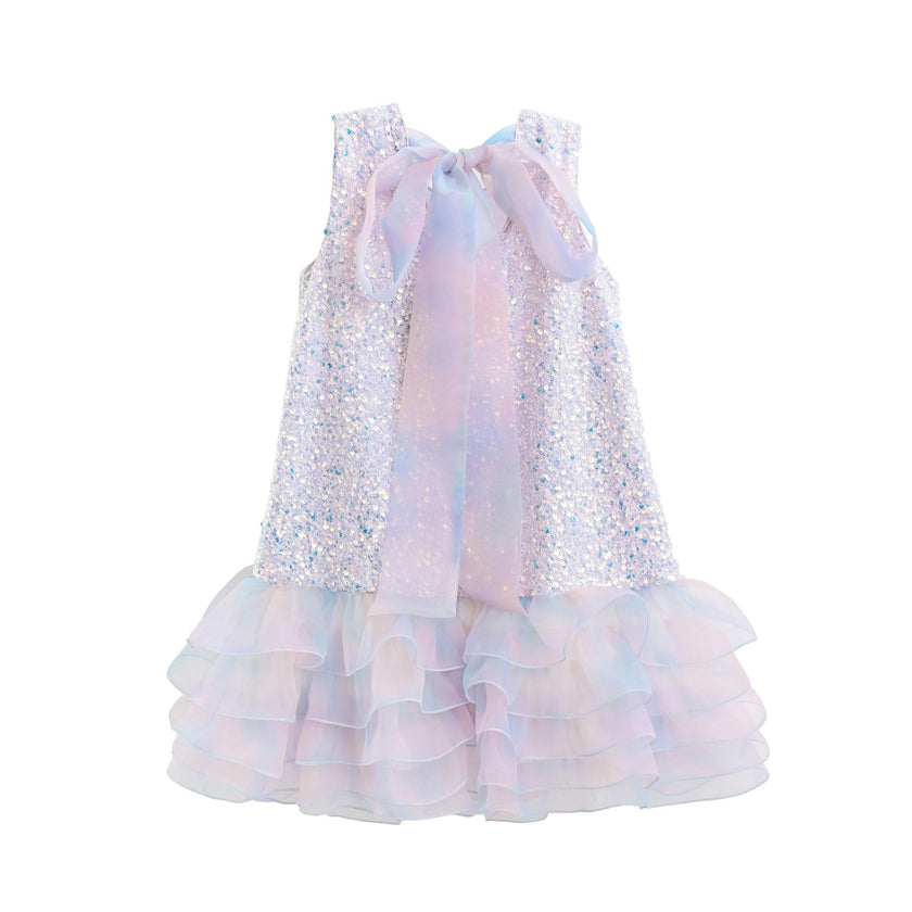 Purple Sparkling Cecilia Dress