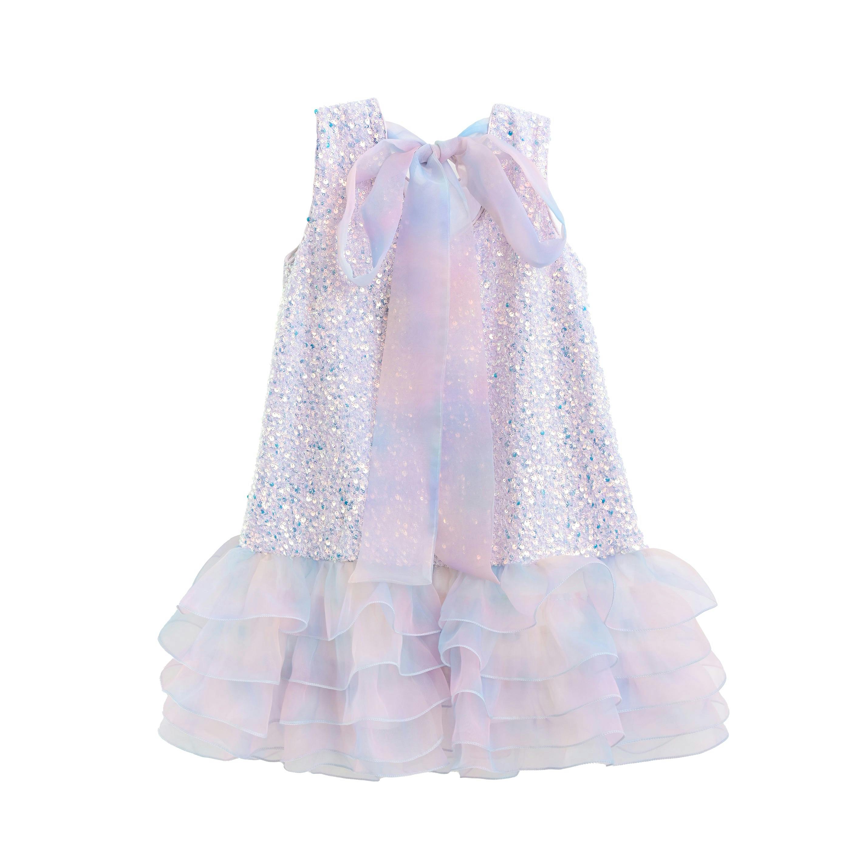Purple Sparkling Cecilia Dress