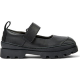 Brutus Leather Mary Jane Shoes, Black