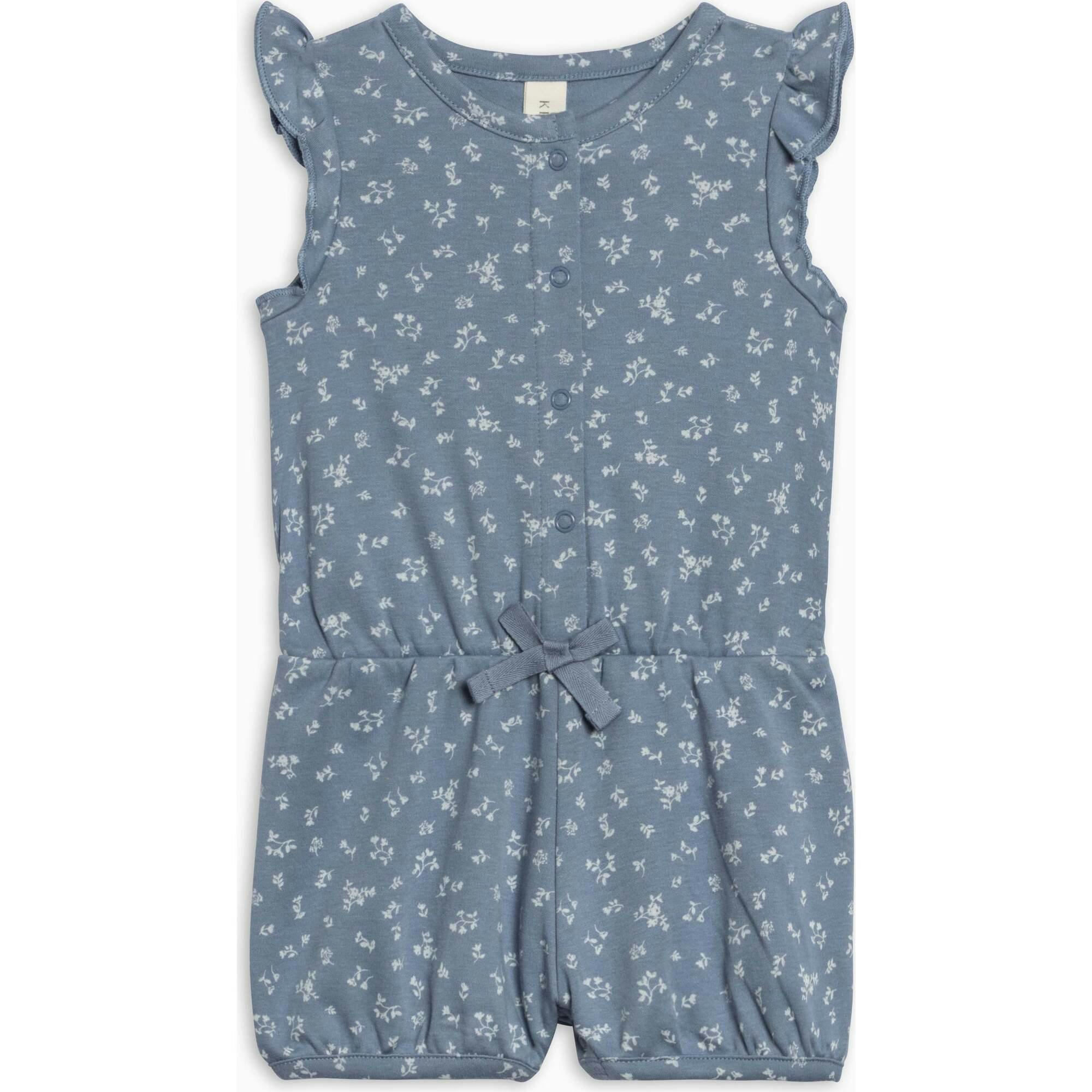 Amelia Romper - Isla Floral / Sea + Ivory
