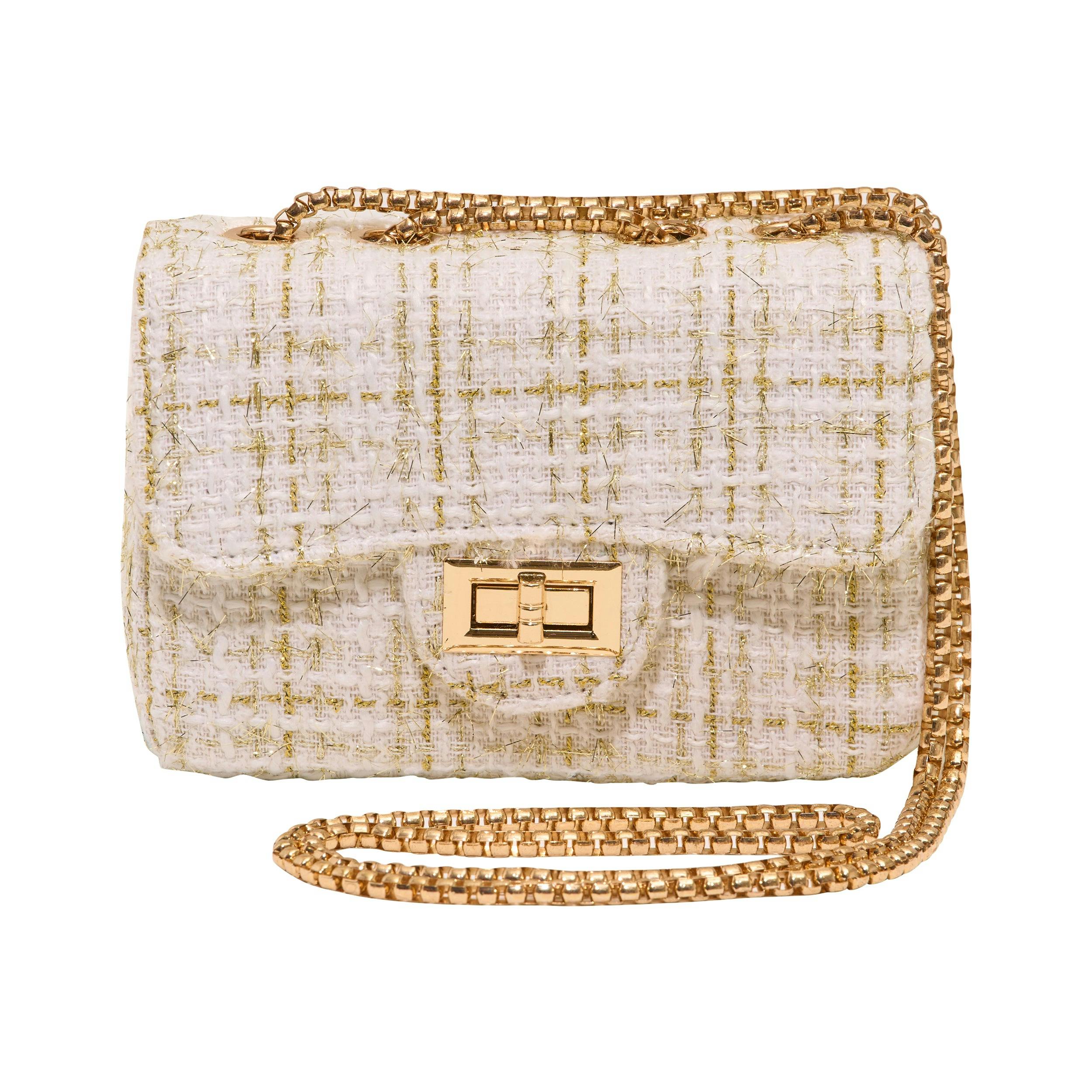 Tweed Luxe Party Mini Purse