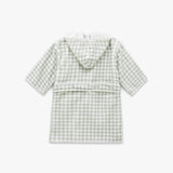 Picnic Gingham Bathrobe - Green