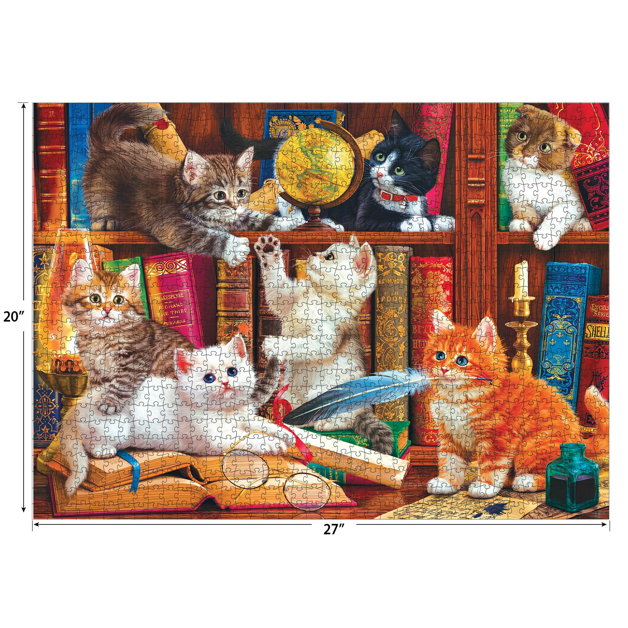 RoseArt: Library Mischief - 1000 Piece Puzzle
