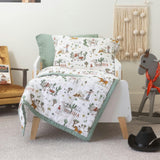 Cotton Muslin Pillowcase 2 Pack - Cowpoke