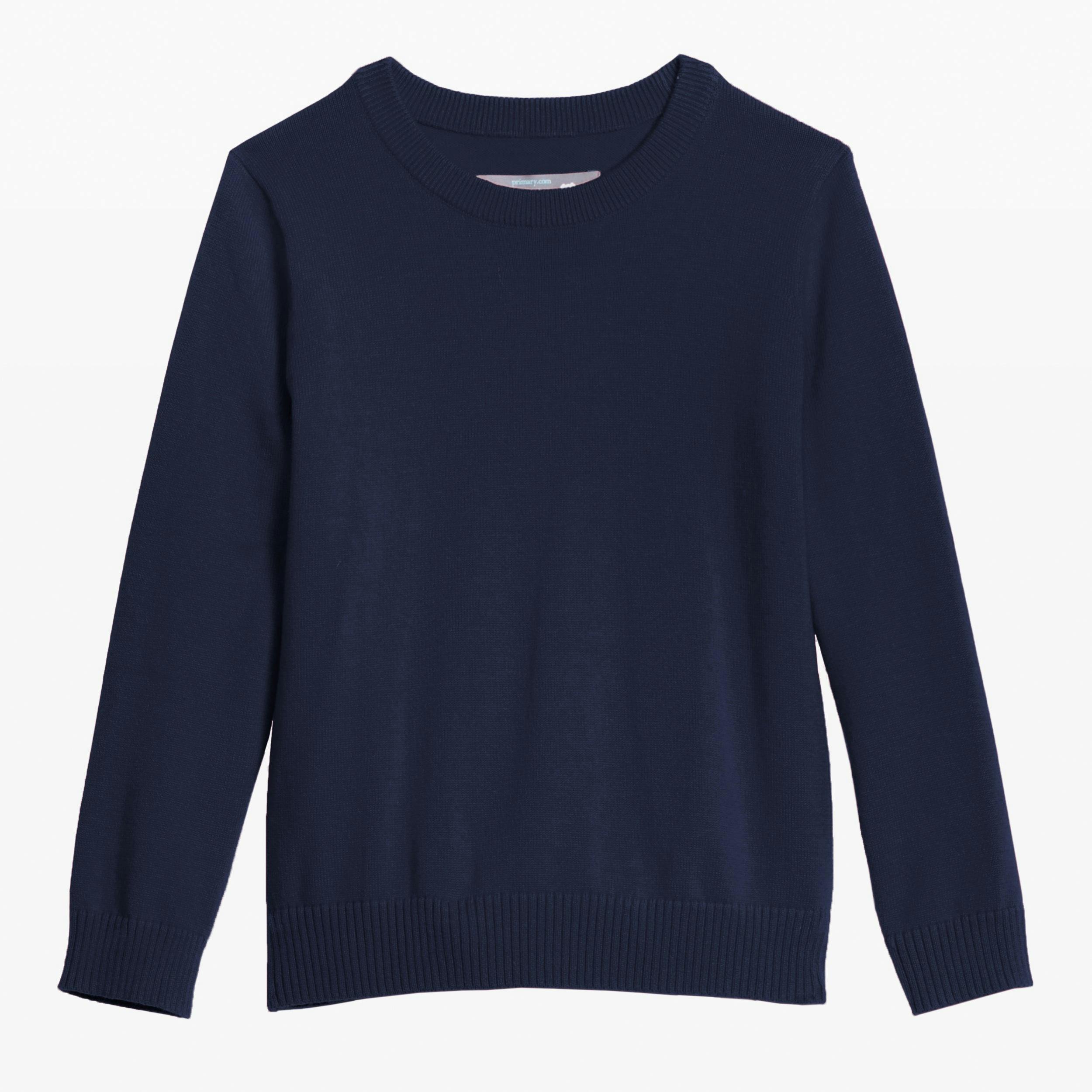 Kids crewneck sweater seasonal colors