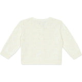 BONTON Openwork Hearts Lilet Baby Cardigan - Ecru