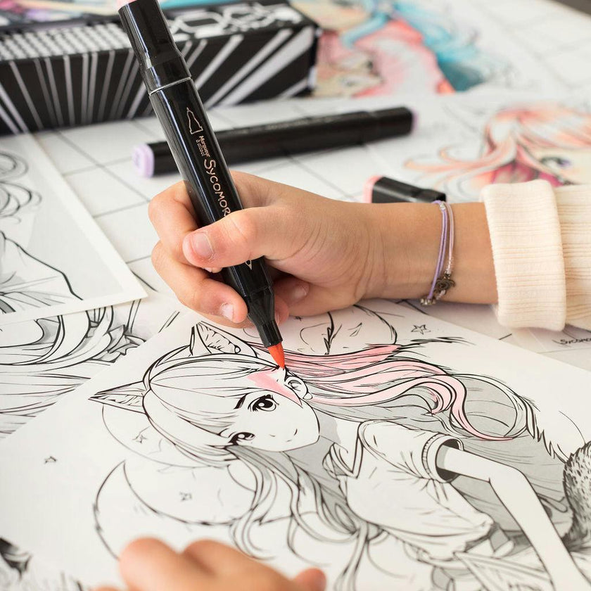 Manga - Layout And Markers - Kemonomimi - 10y+