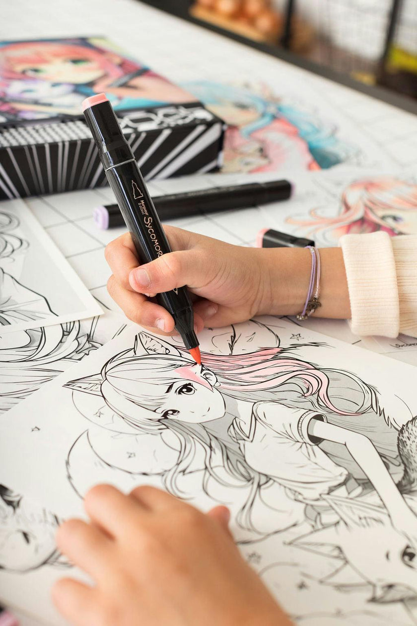 Manga - Layout And Markers - Kemonomimi - 10y+