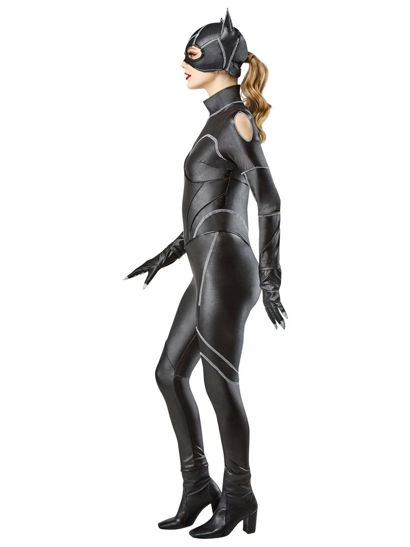 Women's 1990's Batman Catwoman Costume with Mask
