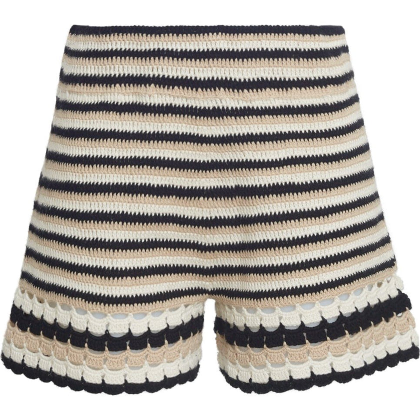 LARA STRIPE CROCHET SHORT | Two Left!