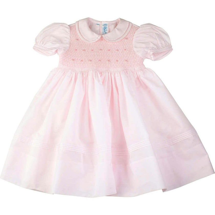 Smocked Rosebud Dress
