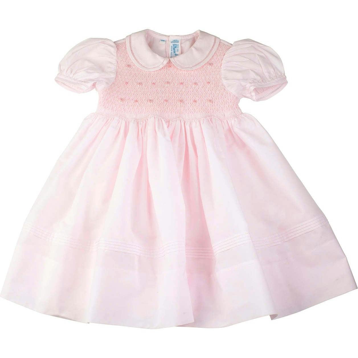Smocked Rosebud Dress