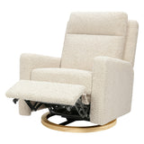 Babyletto Sigi Pro Power Recliner and Swivel Glider with Power Adjustable Headrest and Lumbar Support