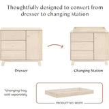 Hudson Modern 3-Drawer Compact Dresser (40")