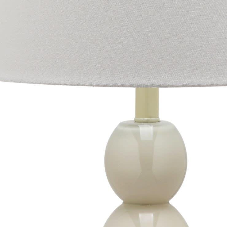 Set of 2 Jayne Three-Sphere Glass Lamps