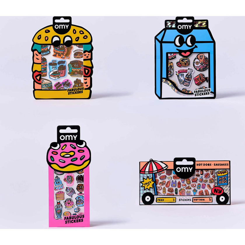 American Goodies - Bundle Of 4 Stickers