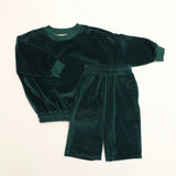 Daryl Set in Thin June Bug Stripe