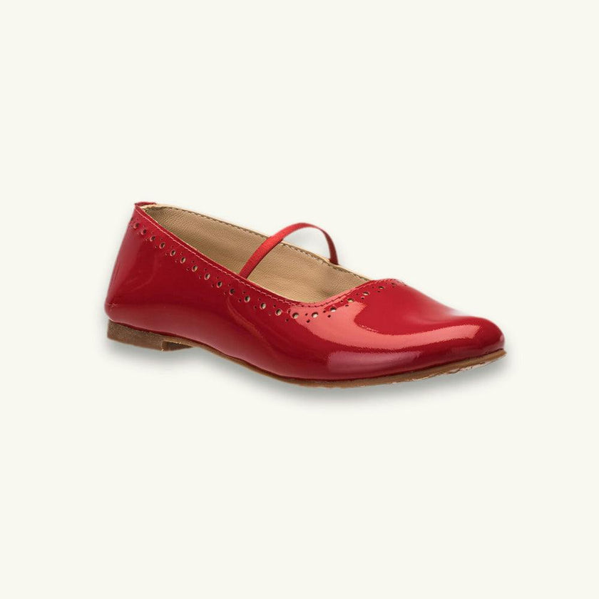Sasha Ballerina Flat Red