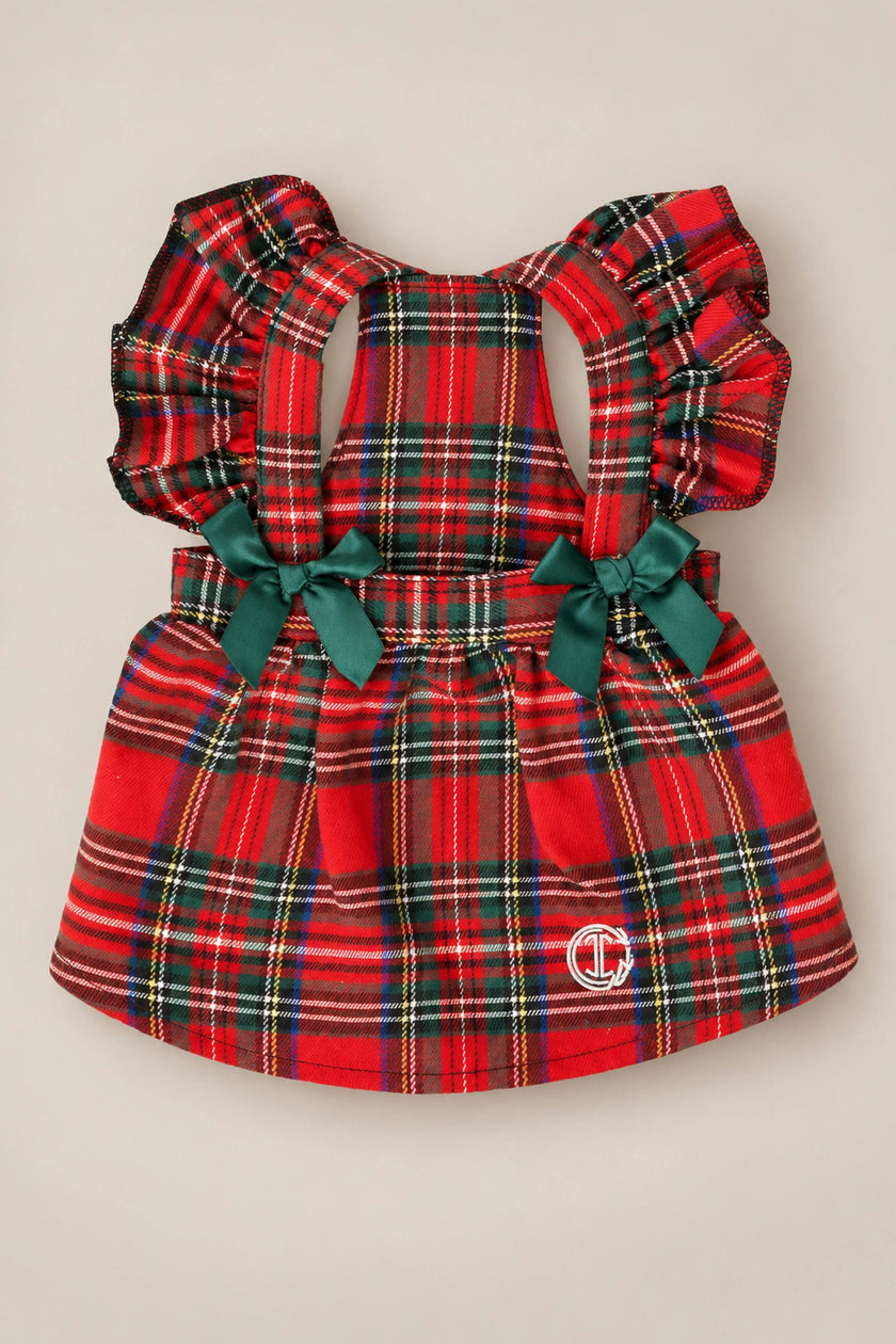 Red Plaid Dog Dress