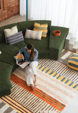 Washable Rug Color On