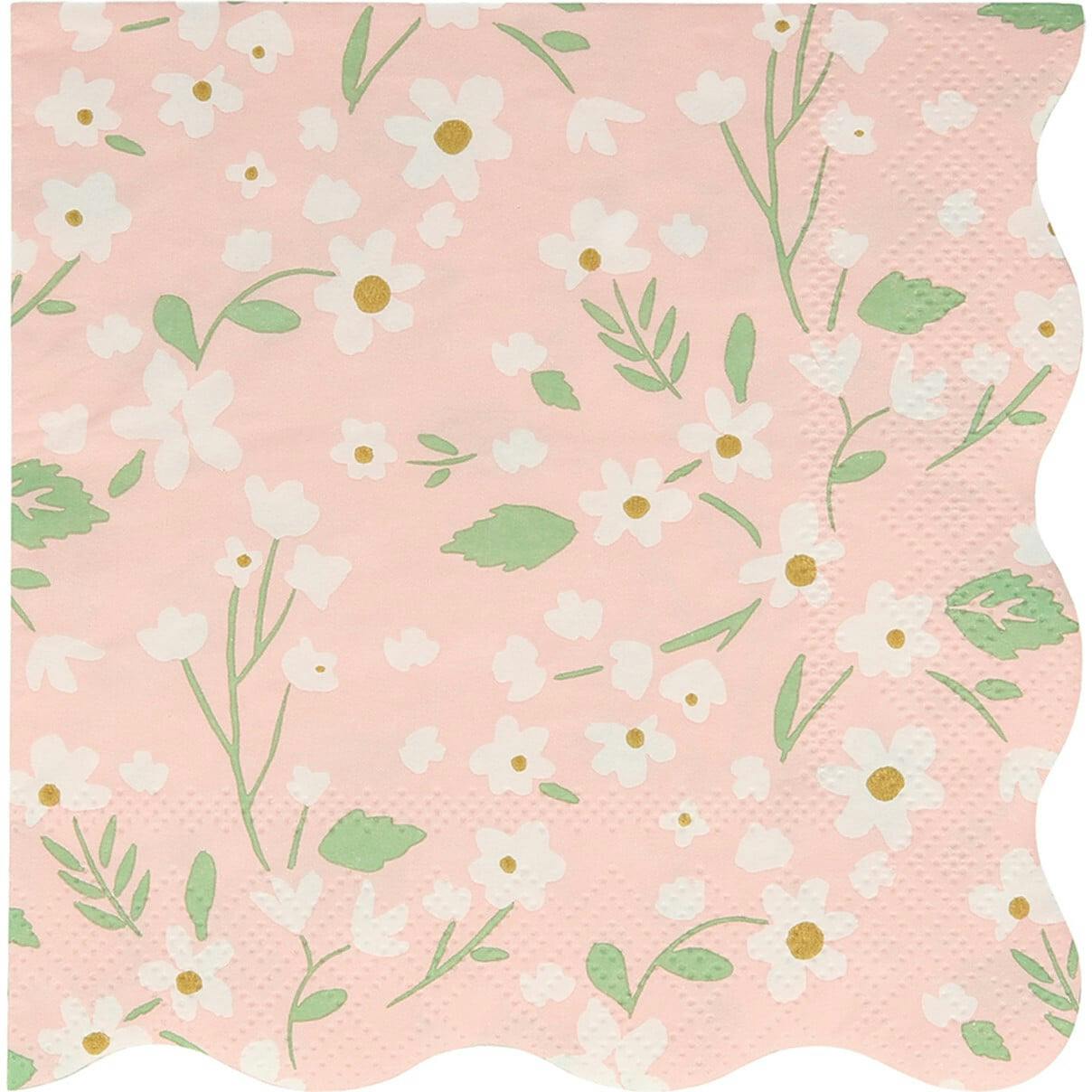 Set of 20 Ditsy Floral Small Napkins