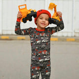 Grey Loads of Love 2 Piece Pajama Set