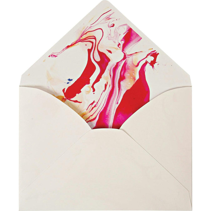 Marble Birthday Garland Card